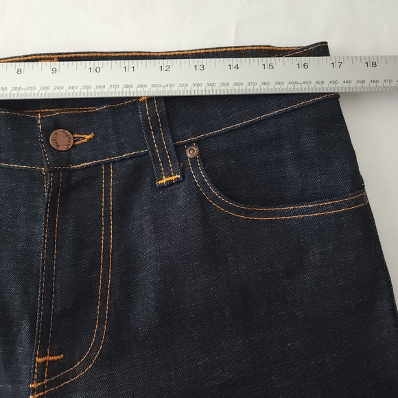 Nudie Jeans Co. Lean Dean Selvage Jeans 33X32 - Picture 7 of 8